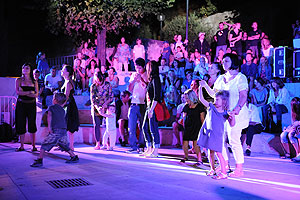 The Penelopes à la 3ème nuit électronique de Biot en 2009