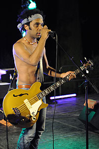 The Penelopes à la 3ème nuit électronique de Biot en 2009