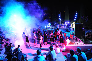 The Penelopes à la 3ème nuit électronique de Biot en 2009