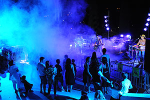 The Penelopes à la 3ème nuit électronique de Biot en 2009