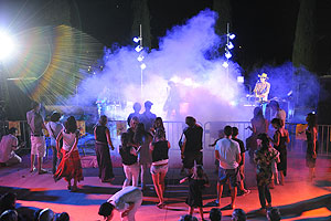 The Penelopes à la 3ème nuit électronique de Biot en 2009