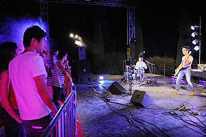 The Penelopes à la 3ème nuit électronique de Biot en 2009