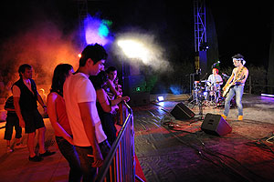 The Penelopes à la 3ème nuit électronique de Biot en 2009