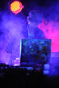 Tambour Battant à la 3ème nuit électronique de Biot en 2009