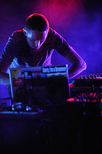 Tambour Battant à la 3ème nuit électronique de Biot en 2009