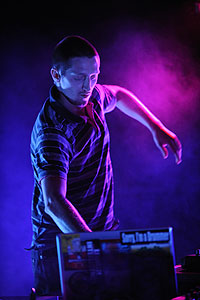Tambour Battant à la 3ème nuit électronique de Biot en 2009