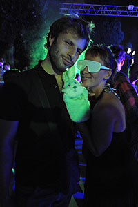 Public à la 3ème nuit électronique de Biot en 2009