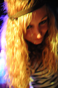 Public à la 3ème nuit électronique de Biot en 2009