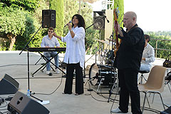 Catia Werneck et Jean-Marc Jafet à Biot en 2008
