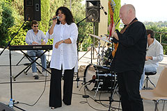 Catia Werneck et Jean-Marc Jafet à Biot en 2008