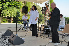 Catia Werneck et Jean-Marc Jafet à Biot en 2008