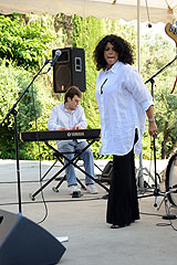Catia Werneck et Jean-Marc Jafet à Biot en 2008