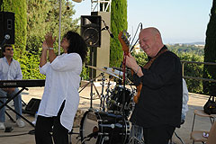 Catia Werneck et Jean-Marc Jafet à Biot en 2008