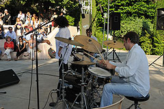 Catia Werneck et Jean-Marc Jafet à Biot en 2008