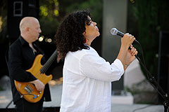 Catia Werneck et Jean-Marc Jafet à Biot en 2008