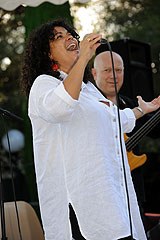 Catia Werneck et Jean-Marc Jafet à Biot en 2008