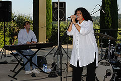 Catia Werneck et Jean-Marc Jafet à Biot en 2008