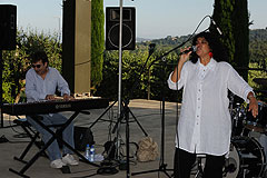 Catia Werneck et Jean-Marc Jafet à Biot en 2008