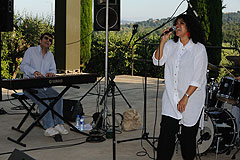 Catia Werneck et Jean-Marc Jafet à Biot en 2008