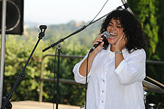 Catia Werneck et Jean-Marc Jafet à Biot en 2008