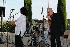 Catia Werneck et Jean-Marc Jafet à Biot en 2008