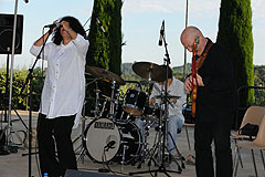 Catia Werneck et Jean-Marc Jafet à Biot en 2008