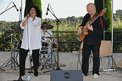 Catia Werneck et Jean-Marc Jafet à Biot en 2008
