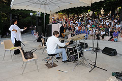 Catia Werneck et Jean-Marc Jafet à Biot en 2008