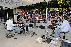 Catia Werneck et Jean-Marc Jafet à Biot en 2008