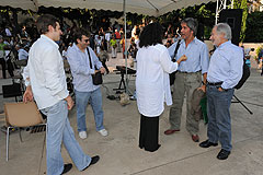 Catia Werneck et Jean-Marc Jafet à Biot en 2008