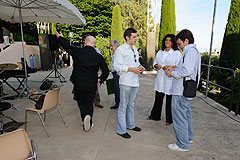 Catia Werneck et Jean-Marc Jafet à Biot en 2008