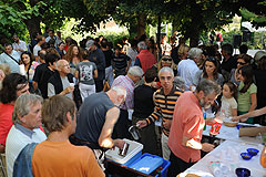 Catia Werneck et Jean-Marc Jafet à Biot en 2008