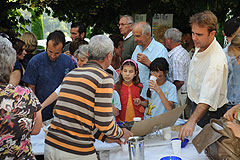 Catia Werneck et Jean-Marc Jafet à Biot en 2008