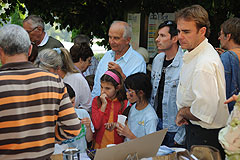 Catia Werneck et Jean-Marc Jafet à Biot en 2008