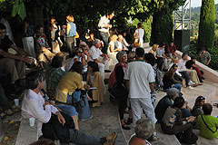 Catia Werneck et Jean-Marc Jafet à Biot en 2008