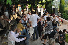 Catia Werneck et Jean-Marc Jafet à Biot en 2008
