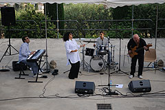 Catia Werneck et Jean-Marc Jafet à Biot en 2008