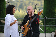 Catia Werneck et Jean-Marc Jafet à Biot en 2008