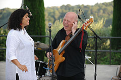 Catia Werneck et Jean-Marc Jafet à Biot en 2008