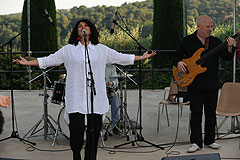 Catia Werneck et Jean-Marc Jafet à Biot en 2008