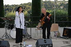 Catia Werneck et Jean-Marc Jafet à Biot en 2008
