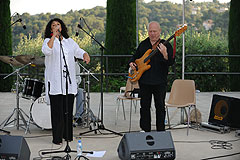 Catia Werneck et Jean-Marc Jafet à Biot en 2008