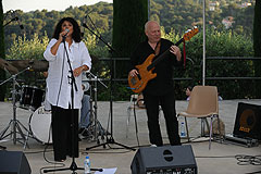 Catia Werneck et Jean-Marc Jafet à Biot en 2008