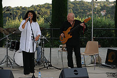 Catia Werneck et Jean-Marc Jafet à Biot en 2008