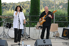 Catia Werneck et Jean-Marc Jafet à Biot en 2008