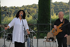 Catia Werneck et Jean-Marc Jafet à Biot en 2008