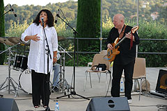 Catia Werneck et Jean-Marc Jafet à Biot en 2008