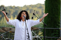 Catia Werneck et Jean-Marc Jafet à Biot en 2008