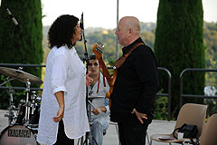 Catia Werneck et Jean-Marc Jafet à Biot en 2008