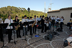 JMSU Brass Band à Biot en 2008